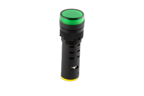 16mm Green 24VAC/DC LED Quick Connect Pilot Light