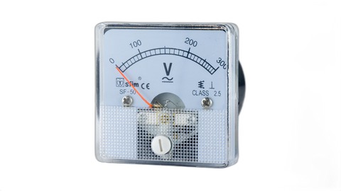 Voltmeter 50mm 300V 50Hz