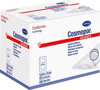 Cosmopor Advance sterile 7.2x5cm 25
