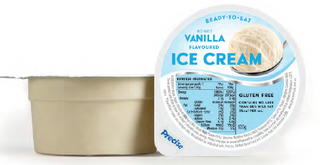 Precise No Melt Vanilla Ice Cream 120g 24