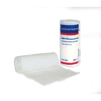 9483 HANDYBAND Conforming Gauze Bandage 2.5cm x 1.5m 12 Rolls