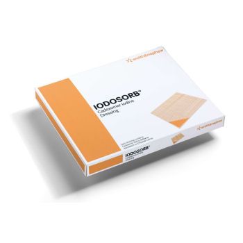 IODOSORB IODINE MEDICATED SHEET DRESSING 5g (6 x 4cm) Pack of 5 * SPECIAL ORDER ITEM *