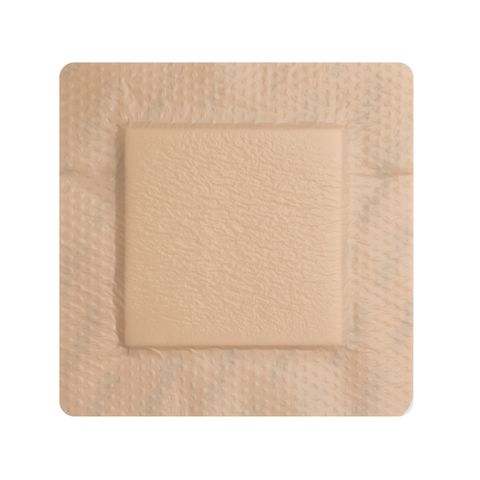 MEDSTOCK SILICONE FOAM DRESSING 5 x 5cm Box of 10 (MS0505LIT)