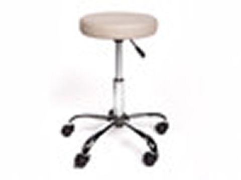 STANDARD 35cm ROUND STOOL Height Adjustable 49-63cm -  GREY -TEMPORARILY OUT OF STOCK