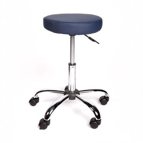 STANDARD 35cm ROUND STOOL- NAVY BLUE