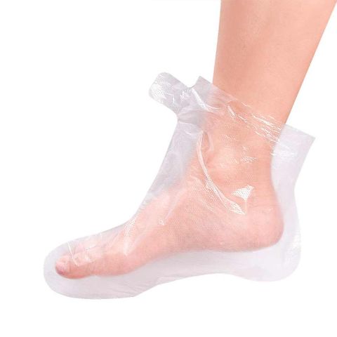 WAX BATH PLASTIC FOOT COVER Pack of 100 - TEMPORARILY OUT OF STOCK