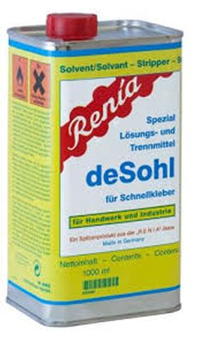 RENIA DESOL SOLVENT 1L *DANGEROUS GOODS CLASS 3*