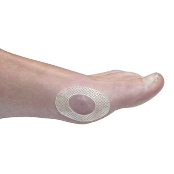 49-01B  DERAMED GEL CORN PADS OVAL Small 6 Per Pack Hypoallergenic Adhesive THE END SALE HALF PRICE