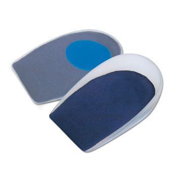 5025-SC S-GEL HEEL CUP + ANTI-MICROBIAL COVER- SMALL per Pair THE END SALE HALF PRICE
