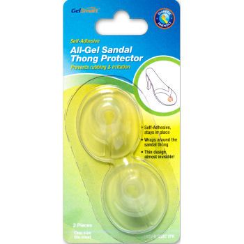 GELSMART ALL-GEL SANDAL THONG PROTECTOR Retail Blister per Pair (1131) THE END SALE HALF PRICE