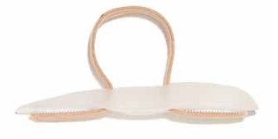 CUSTOMISABLE GELSMART 3037-02R TOE PROP w Adjustable Strap S/M Right Pack of 2