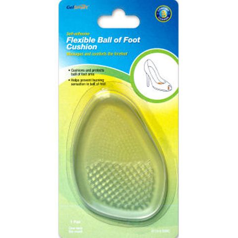 GELSMART FLEXIBLE BALL OF FOOT CUSHION Retail Blister per Pair (8110) THE END SALE HALF PRICE