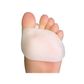 NATRACURE 1314-M 2 in 1 GEL BALL OF FOOT PROTECTOR w Separator Per Pair One Size Retail Box