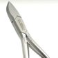 EKS HI TECH NAIL NIPPERS Double Spring with lock 14cm Concave