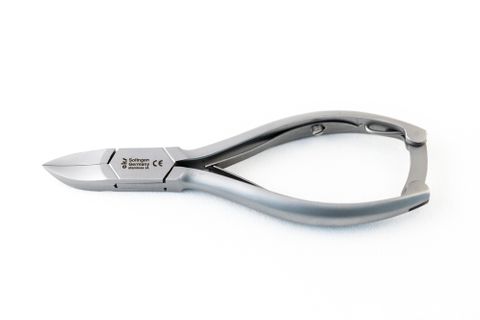 EKS NAIL CLIPPERS 14cm Concave D/Spring with lock