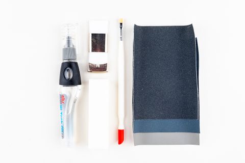 EKS INSTRUMENT CARE KIT Includes Polishing block, 3 linen Polishing cloths, Fine brush & Preserving oil