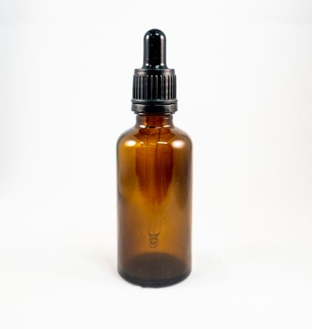 AMBER BOTTLE 50ml with Pipette