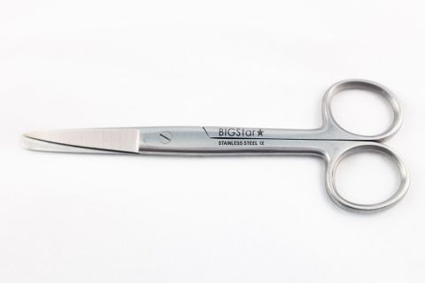 BIG STAR SCISSORS LEFT HANDED Sh/Bl 15cm *THE END* SALE