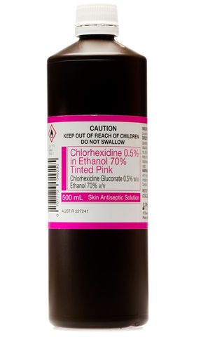 TINCTURE CHLORHEXIDINE
