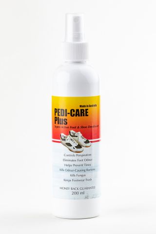PEDI-CARE Plus Foot & Shoe Deodorant 200ml Spray Bottle