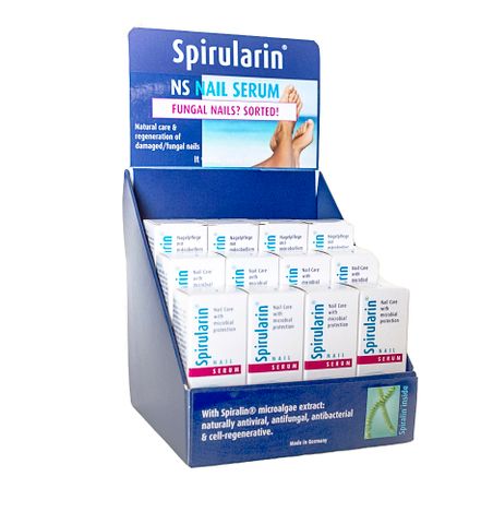 SPIRULARIN NAIL SERUM DISPLAY STAND