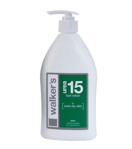 WALKER'S SPECIALIST UREA-15 FOOT LOTION 500ml Pump