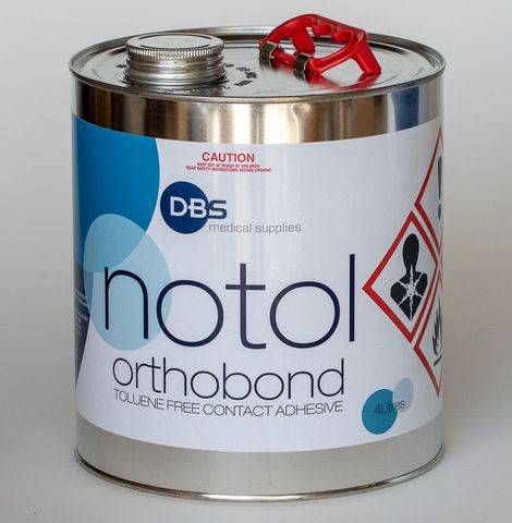 NOTOL ORTHOBOND TOLUENE FREE CONTACT ADHESIVE 4 lt   *DANGEROUS GOODS CLASS 3*