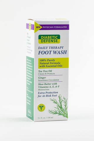 DIABETIC DEFENSE FOOT WASH 150ml Bottle