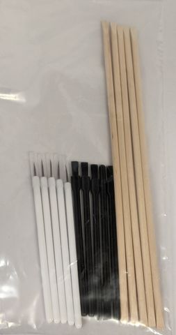 KERYFLEX Patient Pack Replacement Brushes & Sticks Pack of 4 of each