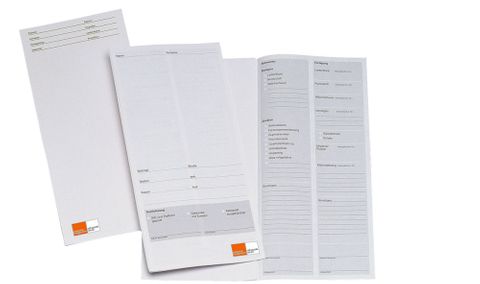 ARU IMPRINTER PAPER DOUBLE Pad of 100 Sheets