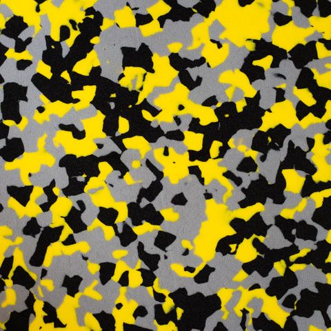 MULTISOFT 2mm YELLOW/BLACK/GREY 900 x 1050mm