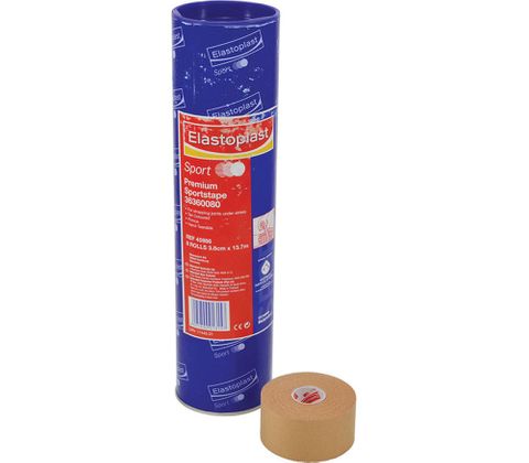 60080 ELASTOPLAST EASY TEAR SPORTSTAPE FLESH 3.8cm x 13.7m Per Roll