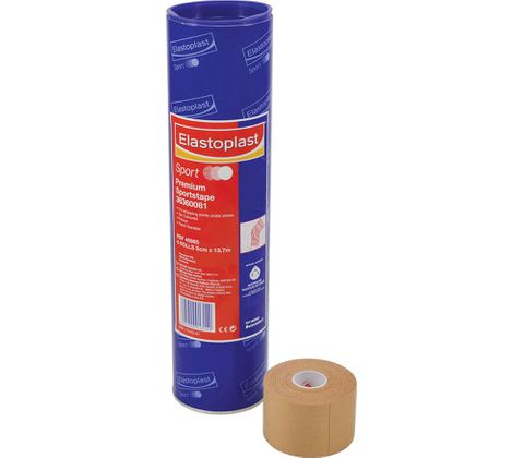 60081 ELASTOPLAST EASY TEAR SPORTSTAPE FLESH 5cm x 13.7m Per Roll