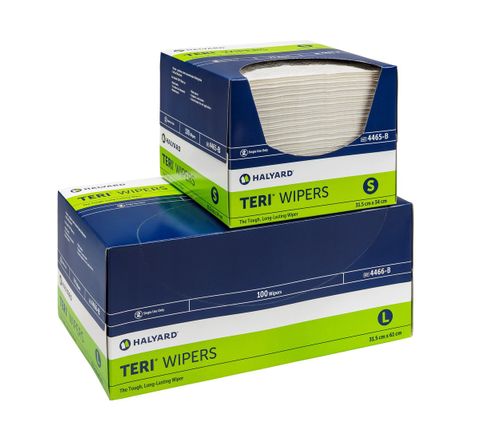 4465-B TERI WIPERS Small 31.5 x 34cm Box of 100