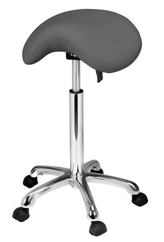 WEELKO SADDLE STOOL ORGANIC - GREY *Less 40% if ordered with Plant or Swop chair ($150)