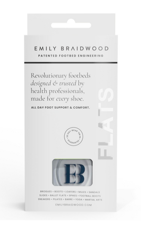 EMILY BRAIDWOOD FLATS SMALL BLACK