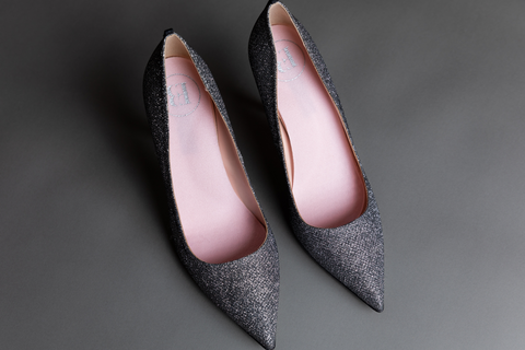 EMILY BRAIDWOOD STILETTO SMALL BLACK THE END SALE HALF PRICE