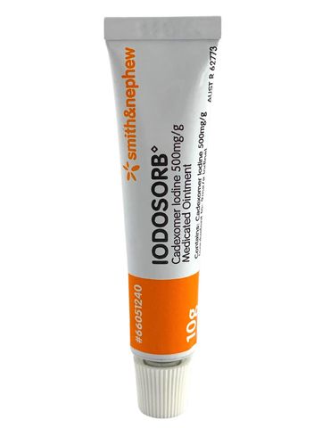 IODOSORB OINTMENT 10g - 1 TUBE ONLY