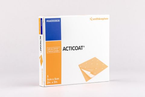 ACTICOAT 66000808 3 day Dressing with Nanocrystalline Silver 5  x 5cm -OUT OF STOCK
