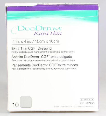 DUODERM X-THIN 10 x 10cm Box of 10