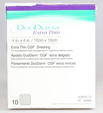 DUODERM X-THIN 10 x 10cm Box of 10