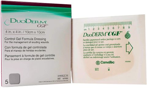DUODERM CGF 10 x 10cm Box of 5 (ref. 187660) THE END SALE HALF PRICE