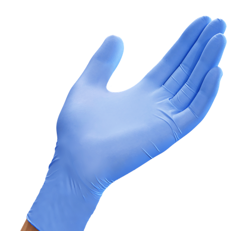 AEGIS STERILE NITRILE Powder Free Gloves LGE Size 8-8.5 * Pack of 10 Pairs