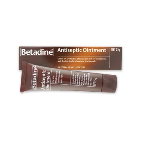 BETADINE OINTMENT 25g Tube