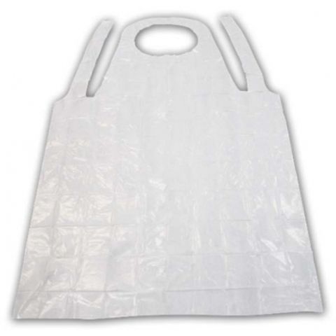WALKERS PLASTIC APRON 850 x 1300mm DISPENSER PACK Box of 100