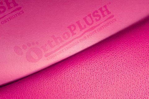 PER METRE**** OrthoPLUSH PU Leather WILD PINK  1.4m x 1m Sheet