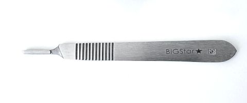 BIG STAR No 3 SCALPEL HANDLE Stainless Steel *INTRO SPECIAL*