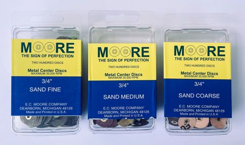 Paper 3/4" Sand Discs