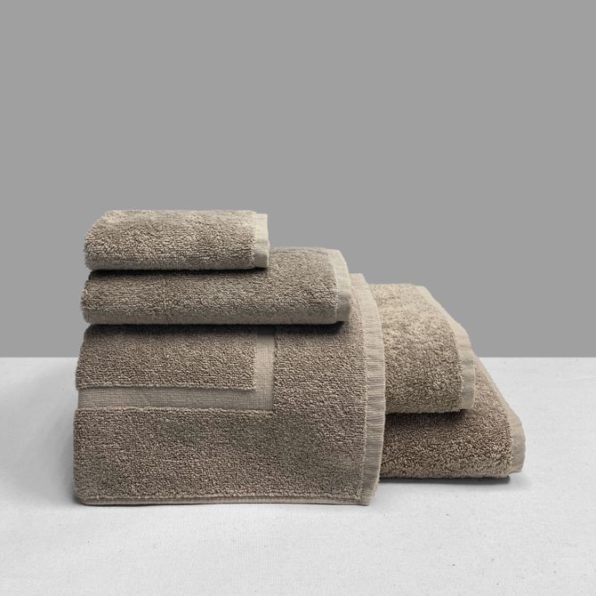 Shuttleless Hand Towel Latte