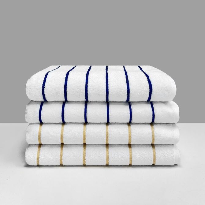 Pinstripe Pool Towels